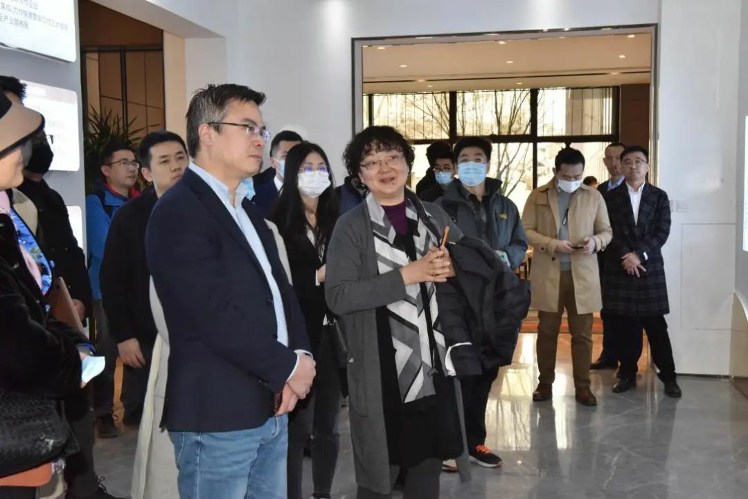 于洁带队赴建谊集团开展项目考察交流活动
